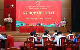 Kỳ họp thứ nhất khoá II HĐND xã Tiến Thắng: Quyết định nhiều nội dung quan trọng