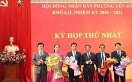 Phường Yên Sở tổ chức Kỳ họp thứ nhất, khóa II, nhiệm kỳ 2026–2031