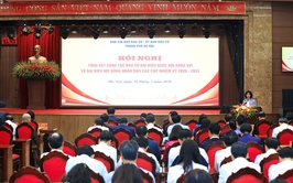 Sơn Tây nhận Bằng khen của UBND TP Hà Nội trong công tác bầu cử