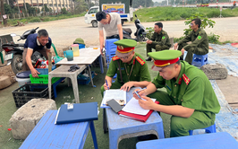 CÔNG AN XÃ QUANG MINH QUYẾT LIỆT, BÀI BẢN TRONG RA QUÂN LẬP LẠI TRẬT TỰ ĐÔ THỊ
