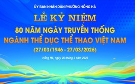 LỄ KỶ NIỆM
80 năm Ngày truyền thống ngành Thể dục Thể thao Việt Nam 
(27/3/1946 – 27/3/2026)