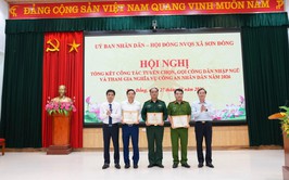 Xã Sơn Đồng hoàn thành 100% chỉ tiêu tuyển quân năm 2026