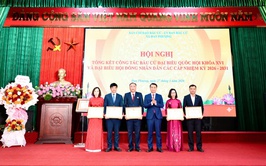 Xã Đan Phượng tổng kết công tác bầu cử đại biểu Quốc hội khoá XVI và đại biểu HĐND các cấp, nhiệm kỳ 2026-2031.