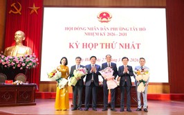 Kỳ họp thứ Nhất HĐND phường Tây Hồ khóa II: Bầu đủ nhân sự chủ chốt, cam kết 