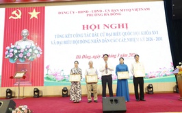 Phường Hà Đông tổng kết công tác tổ chức bầu cử đại biểu Quốc hội và HĐND các cấp