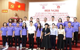 VKSND khu vực 6 - thành phố Hà Nội phối hợp tuyên truyền Nghị quyết 205/2025/QH15 của Quốc Hội về khởi kiện vụ án dân sự công ích