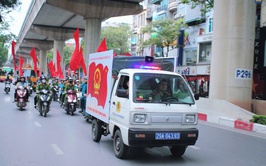 ĐOÀN THANH NIÊN CÔNG AN PHƯỜNG CẦU GIẤY PHỐI HỢP ĐOÀN PHƯỜNG RA QUÂN TUYÊN TRUYỀN CÔNG TÁC BẦU CỬ, HƯỞNG ỨNG THÁNG THANH NIÊN NĂM 2026