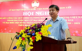 MTTQ PHƯỜNG SƠN TÂY TỔNG KẾT CÔNG TÁC QUÝ I VÀ THAM GIA BẦU CỬ NHIỆM KỲ 2026–2031