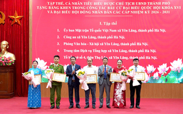 Xã Yên Lãng tổ chức hội nghị tổng kết công tác bầu cử nhiệm kỳ 2026-2031