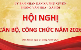 Phòng Văn hóa – Xã hội xã Phú Xuyên tổ chức
         Hội nghị cán bộ, công chức năm 2026