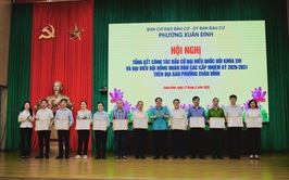 Phường Xuân Đỉnh: Tổng kết công tác bầu cử, sẵn sàng bước vào nhiệm kì mới