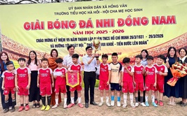 Trường Tiểu học Hà Hồi: bế mạc giải thi đấu kéo co và bóng bá nhi đồng nam năm học 2025- 2026