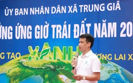 Xã Trung Giã phát động hưởng ứng Giờ Trái đất 2026, lan tỏa thông điệp tiết kiệm năng lượng