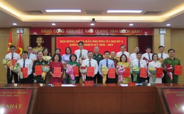 Kỳ họp thứ nhất HĐND Phường Ô Chợ Dừa khóa II nhiệm kỳ 2026-2031: Kiện toàn các chức danh lãnh đạo HĐND, UBND 