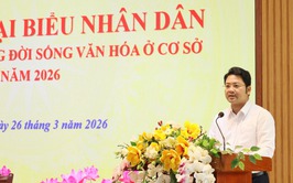 XÃ CỔ ĐÔ TỔ CHỨC HỘI NGHỊ ĐẠI BIỂU NHÂN DÂN BÀN VIỆC XÂY DỰNG ĐỜI SỐNG VĂN HÓA CƠ SỞ NĂM 2026