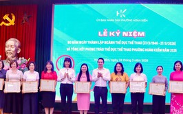 Hoàn Kiếm kỷ niệm 80 năm Ngày truyền thống ngành Thể dục Thể thao Việt Nam