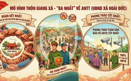 Thôn Giang Xá (Hoài Đức): Xây dựng mô hình “Ba nhất” về an ninh trật tự