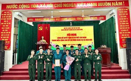 Ra mắt Chi đoàn Quân sự xã Hoài Đức – Bước phát triển mới của tuổi trẻ lực lượng vũ trang