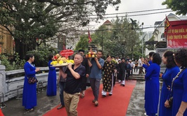 Lễ hội truyền thống làng Hạ Yên Quyết: Hân hoan trước giờ Khai mạc lễ hội ngày 30/3 (tức 12 tháng 2 Bính Ngọ)