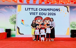 Sân chơi trí tuệ “Rung chuông vàng” tiếng anh nơi tỏa sáng của các bé trường mầm  non A Tứ Hiệp