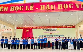 TRƯỜNG THCS LƯƠNG MỸ, XÃ TRẦN PHÚ TỔ CHỨC NGÀY HỘI “THIẾU NHI VUI KHỎE – TIẾN BƯỚC LÊN ĐOÀN”