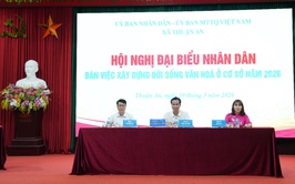 Hội nghị Đại biểu Nhân dân xã Thuận An bàn việc xây dựng đời sống văn hóa ở cơ sở năm 2026