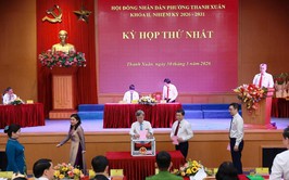 Phường Thanh Xuân tổ chức thành công Kỳ họp thứ Nhất HĐND phường khóa II, nhiệm kỳ 2026-2031