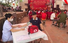 Trạm Y tế phường Long Biên chủ động triển khai công tác đảm bảo y tế, an toàn thực phẩm và phòng chống dịch bệnh tại các lễ hội truyền thống trên địa bàn phường