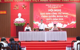 DÂN HÒA: GIAO BAN CÔNG TÁC ĐẢNG, CHÍNH QUYỀN, ĐOÀN THỂ QUÝ 1/2026 - NHIỀU KẾT QUẢ NỔI BẬT TRÊN CÁC LĨNH VỰC