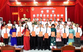 Kỳ họp thứ nhất HĐND xã Bình Minh bầu các chức danh chủ chốt nhiệm kỳ 2026-2031