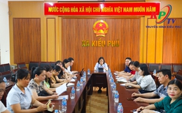 Xã Kiều Phú Tham dự cuộc họp trực tuyến triển khai các nhiệm vụ trọng tâm về công tác phòng, chống dịch bệnh trên địa bàn thành phố.