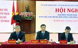 Hội nghị đại biểu Nhân dân phường Ba Đình: Quyết tâm nâng cao chất lượng đời sống văn hóa