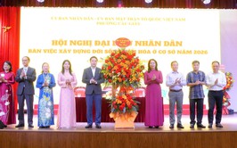 Phường Cầu Giấy phát huy dân chủ, chung sức xây dựng đời sống văn hóa cơ sở năm 2026