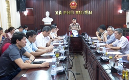 PHÚ XUYÊN TRIỂN KHAI PHƯƠNG ÁN CƯỠNG CHẾ XỬ LÝ VI PHẠM ĐẤT ĐAI ĐỐI VỚI 23 TRƯỜNG HỢP TRÊN ĐỊA BÀN