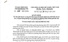 Thanh Oai đứng thứ 9/25 xã nhóm III về Chỉ số cải cách hành chính năm 2025