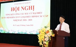 ỦY BAN BẦU CỬ XÃ BA VÌ TỔNG KẾT CÔNG TÁC BẦU CỬ ĐẠI BIỂU QUỐC HỘI KHÓA XVI VÀ ĐẠI BIỂU HĐND CÁC CẤP NHIỆM KỲ 2026 - 2031