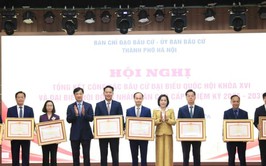 Hà Nội tổng kết công tác bầu cử đại biểu Quốc hội khóa XVI và đại biểu HĐND các cấp