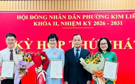 Phường Kim Liên kiện toàn bộ máy chính quyền nhiệm kỳ 2026 - 2031