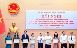 Xuân Mai dự Hội nghị trực tuyến công bố kết quả Chỉ số cải cách hành chính năm 2025 của UBND thành phố Hà Nội