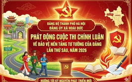 Hoài Đức phát động Cuộc thi chính luận về bảo vệ nền tảng tư tưởng của Đảng lần thứ Sáu