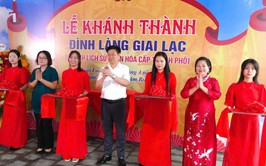 Xã Quang Minh: Khánh thành công trình đình làng Giai Lạc 