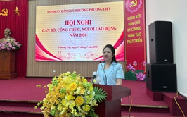 Hội nghị cán bộ, công chức, người lao động Cơ quan Đảng ủy phường Phương Liệt năm 2026