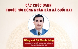 Giới thiệu các đồng chí đại biểu giữ chức vụ chủ chốt của HĐND, UBND xã Suối Hai khóa II, nhiệm kỳ 2026 – 2031