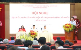 Phường Xuân Phương tổ chức Hội nghị đại biểu nhân dân bàn việc xây dựng đời sống văn hóa năm 2026