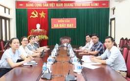 Xã Bất Bạt đạt mức A chỉ số cải cách hành chính: Thước đo thực chất nhằm nâng cao chất lượng phục vụ