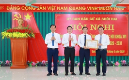 Suối Hai tổng kết công tác bầu cử đại biểu Quốc hội khóa XVI và đại biểu HĐND các cấp nhiệm kỳ 2026–2031