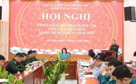 Khối thi đua số 12 Bộ Tư lệnh Thủ đô Hà Nội triển khai Kế hoạch Hội thi Báo cáo viên giỏi năm 2026