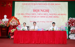 Hội nghị cán bộ, công chức, viên chức, người lao động xã Phù Đổng năm 2026
