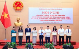 Hà Nội: Sở Nội vụ dẫn đầu Chỉ số cải cách hành chính năm 2025