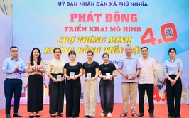 Tin truyền hình: Phú Nghĩa ra mắt mô hình “Chợ thông minh 4.0 - không dùng tiền mặt”
